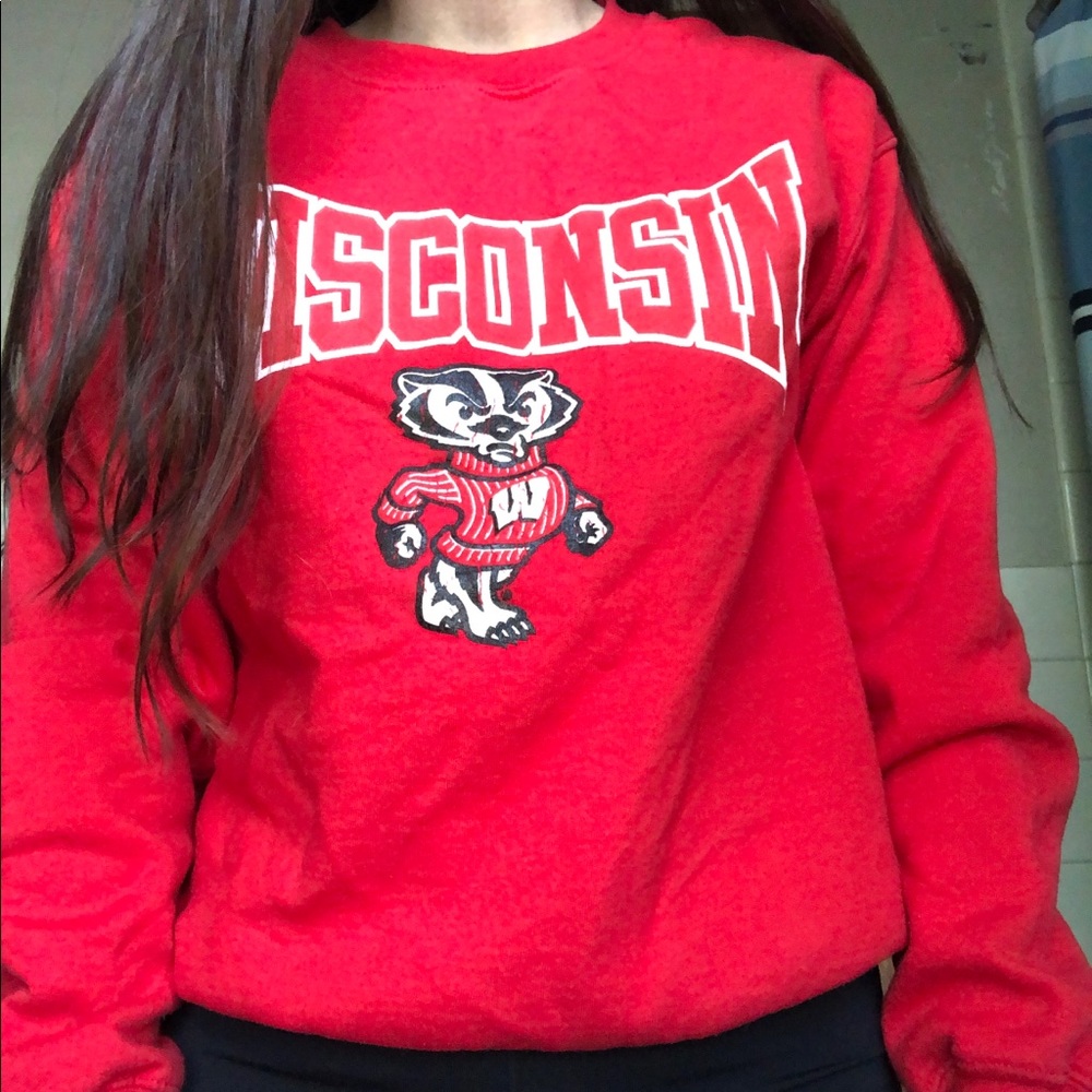 Wisconsin crewneck
